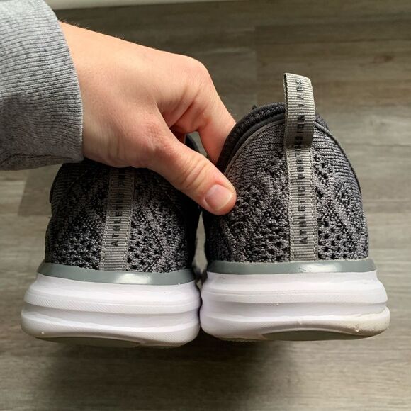 APL Techloom Phantom Sneakers Performance Sneakers Gray Black Men’s Size 11 Used - Picture 13 of 16